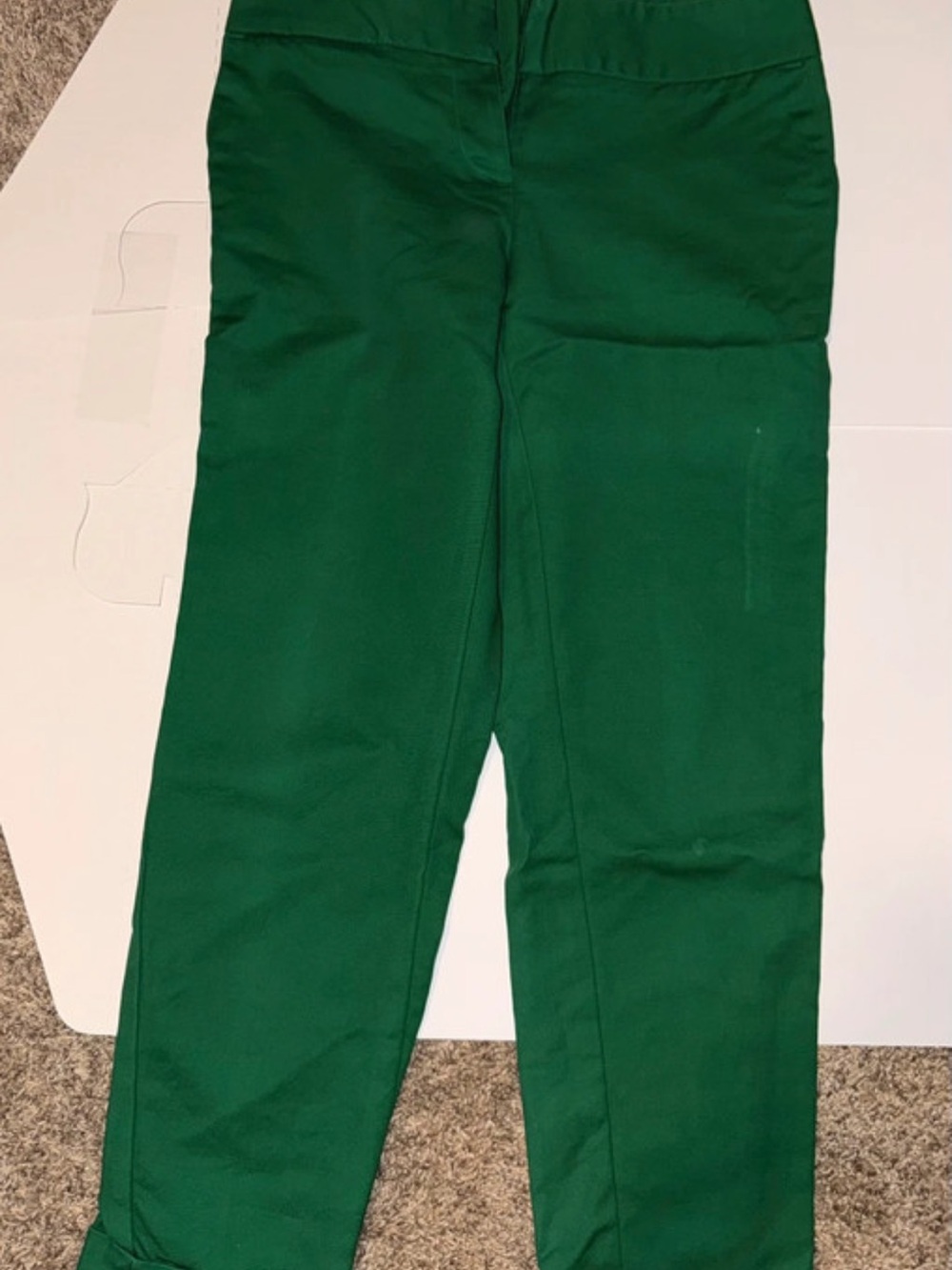 Women's Straight-Leg Jeans in Emerald Green